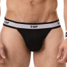 Barcode Berlin Jockstrap Top Noir